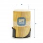 27.B13.00 UFI Повітряний фільтр