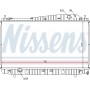 61638 NISSENS Радіатор охолодження двигуна
