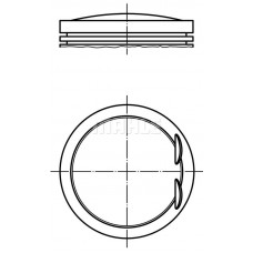 028 PI 00128 000 MAHLE Поршень