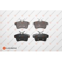 1617272680 EUROREPAR Комплект гальмівних колодок дисковий гальм