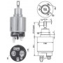 940113050126 MAGNETI MARELLI Тягове реле стартер