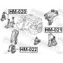 HM-022 FEBEST Підвіска двигун