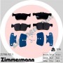 25798.155.1 ZIMMERMANN Комплект гальмівних колодок дисковий гальм