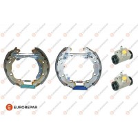 1611454580 EUROREPAR Комплект гальмів барабанний гальмівний механізм
