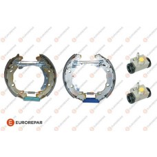 1611454580 EUROREPAR Комплект гальмів барабанний гальмівний механізм