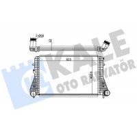 342380 KALE OTO RADYATÖR Интеркулер