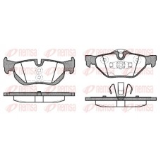 1145.10 REMSA Комплект гальмівних колодок дисковий гальм