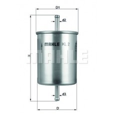 KL 2 MAHLE Паливний фільтр