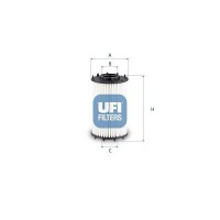 25.259.00 UFI Масляний фільтр