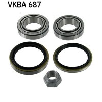 VKBA 687 SKF Комплект підшипника ступиці колеса