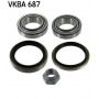 VKBA 687 SKF Комплект підшипника ступиці колеса
