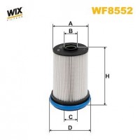WF8552 WIX FILTERS Паливний фільтр