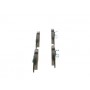 0 986 495 110 BOSCH Комплект гальмівних колодок дисковий гальм