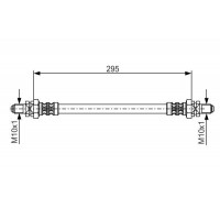 1 987 476 382 BOSCH Гальмівний шланг