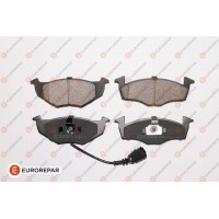 1675994780 EUROREPAR КомплеК т гальмівних колодок, дискове гальмо