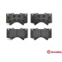 P 83 107 BREMBO КомплеК т гальмівних колодок, дискове гальмо