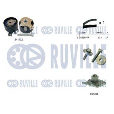 5500552 RUVILLE Водяний насос комплект зубчастого ременя
