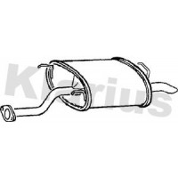 220940 KLARIUS Глушник вихлопних газів кінцевий