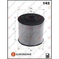 1611658180 EUROREPAR Паливний фільтр