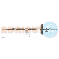33.0253.1 ADRIAUTO Тросик, cтояночный тормоз