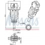 207010 NISSENS Датчик температура охолоджувальної рідини
