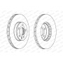 DDF1559C FERODO Гальмівний диск