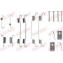 105-0722 QUICK BRAKE Комплектуючі гальмівна колодка
