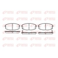 1038.02 REMSA КомплеК т гальмівних колодок, дискове гальмо