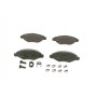 0 986 494 039 BOSCH Комплект гальмівних колодок дисковий гальм