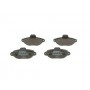 0 986 495 255 BOSCH Комплект гальмівних колодок дисковий гальм