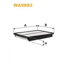 WA9883 WIX FILTERS Повітряний фільтр