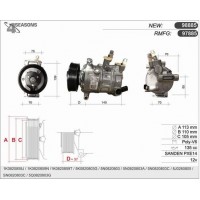 98885 AHE Компресор кондиціонера
