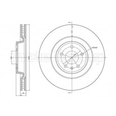 23-1250C METELLI Гальмівний диск
