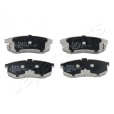 PP-H02AF JAPANPARTS Комплект гальмівних колодок дисковий гальм