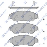 SP1118 Hi-Q Комплект гальмівних колодок дисковий гальм