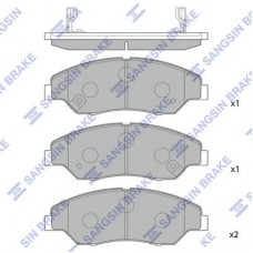 SP1118 Hi-Q Комплект гальмівних колодок дисковий гальм