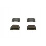 0 986 424 827 BOSCH Комплект гальмівних колодок дисковий гальм