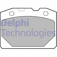 LP92 DELPHI Комплект гальмівних колодок дисковий гальм