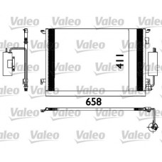 817648 VALEO Конденсатор кондиціонера
