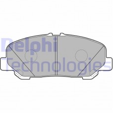 LP2119 DELPHI Комплект гальмівних колодок дисковий гальм