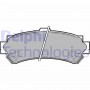 LP1012 DELPHI Комплект гальмівних колодок дисковий гальм