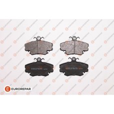 1617250780 EUROREPAR Комплект гальмівних колодок дисковий гальм 1617250780 EUROREPAR Комплект гальмівних колодок дисковий гальм