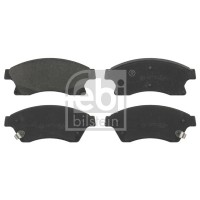 16789 FEBI BILSTEIN Комплект гальмівних колодок дисковий гальм