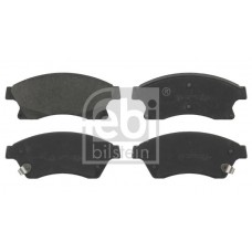 16789 FEBI BILSTEIN Комплект гальмівних колодок дисковий гальм