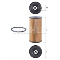 OX 1308D MAHLE Масляний фільтр