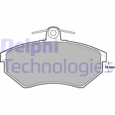 LP778 DELPHI Комплект гальмівних колодок дисковий гальм