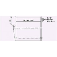 MS5707D AVA QUALITY COOLING Конденсатор кондиціонера
