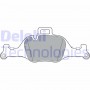 LP3299 DELPHI Комплект гальмівних колодок дисковий гальм