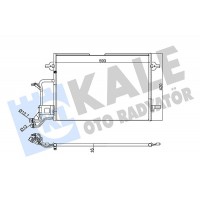342935 KALE OTO RADYATÖR Конденсатор кондиціонера
