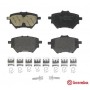 P 61 122 BREMBO КомплеК т гальмівних колодок, дискове гальмо